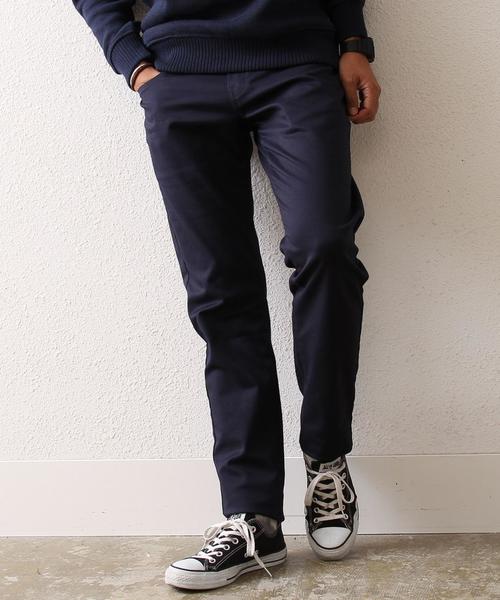 Dickies（ディッキーズ）の「Dickies別注TCツイルストレッチ5ポケットテーパードパンツ（その他パンツ・メンズ・ダークグレー/ネイビー・32inch/28inch/34inch/30inch）」の3枚目の写真