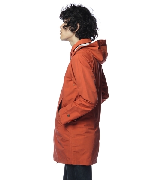 「BEAMS PLUS」 ステンカラーコート SMALL ネイビー MEN