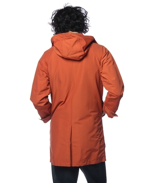 BEAMS PLUS(ビームスプラス)の「BEAMS PLUS / 60/40ステンカラーコート(ステンカラーコート・メンズ・オレンジ・SMALL/MEDIUM)」の3枚目の写真