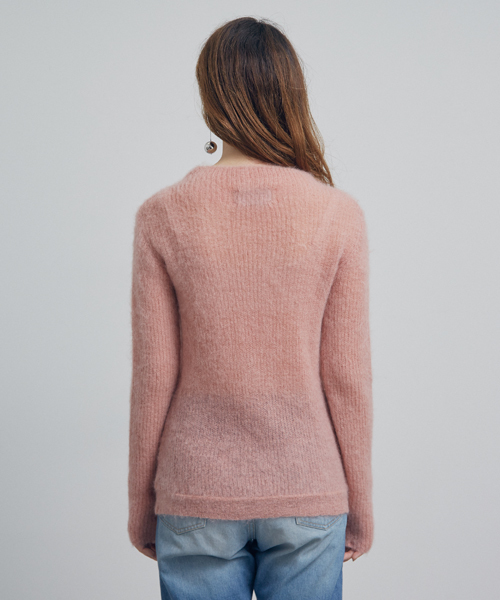 UNITED TOKYO（ユナイテッドトウキョウ）の「モヘアニット（ニット/セーター・レディース・グレー/ピンク/アイボリー/イエロー・FREE）」の11枚目の写真