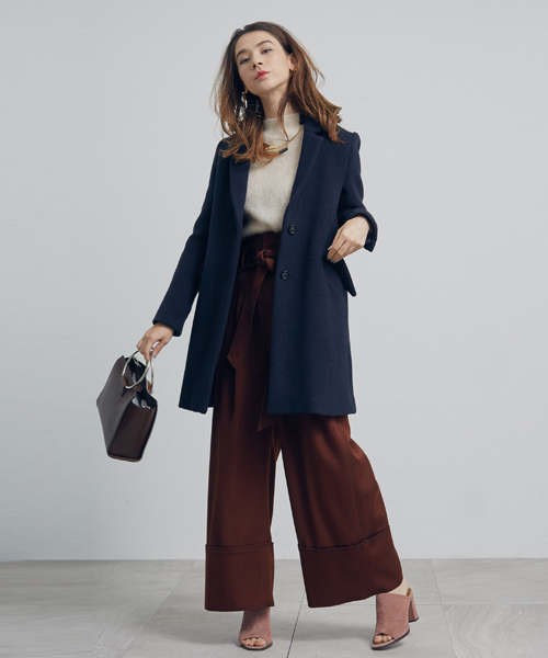 UNITED TOKYO（ユナイテッドトウキョウ）の「モヘアニット（ニット/セーター・レディース・グレー/ピンク/アイボリー/イエロー・FREE）」の13枚目の写真