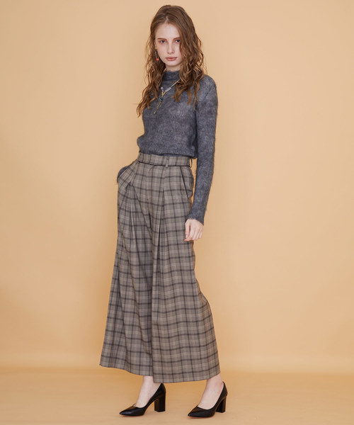 UNITED TOKYO（ユナイテッドトウキョウ）の「モヘアニット（ニット/セーター・レディース・グレー/ピンク/アイボリー/イエロー・FREE）」の5枚目の写真