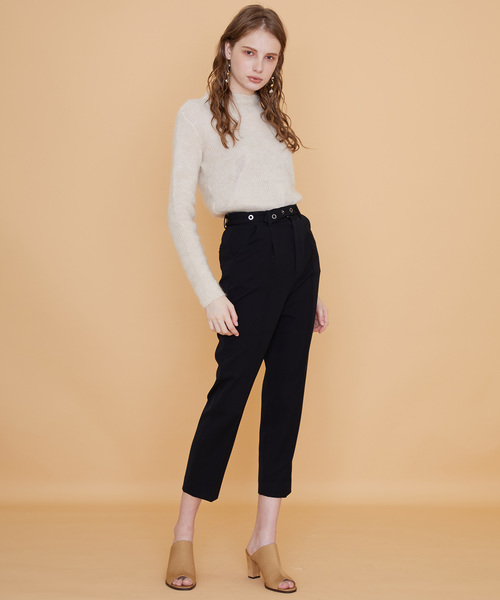 UNITED TOKYO（ユナイテッドトウキョウ）の「モヘアニット（ニット/セーター・レディース・グレー/ピンク/アイボリー/イエロー・FREE）」の7枚目の写真