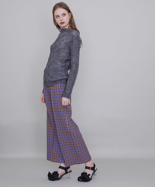 UNITED TOKYO（ユナイテッドトウキョウ）の「モヘアニット（ニット/セーター・レディース・グレー/ピンク/アイボリー/イエロー・FREE）」の8枚目の写真