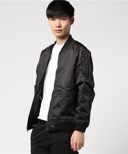 Burner（バーナー）の「【01 BURNER SELECT】リバーシブルスカジャン（ブルゾン・メンズ・ブルー系その他/ブラック×ホワイト・L/M）」の10枚目の写真