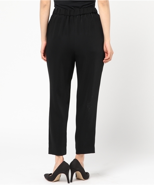 laboratory work（ラボラトリーワーク）の「ダブルクロスレースレイヤー　セットアップ　【結婚式　ワンピース】（つなぎ/オールインワン・レディース・ブラック/ネイビー・MEDIUM）」の8枚目の写真