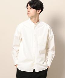 BEAUTY&YOUTH UNITED ARROWS | BY ブロード バンドカラー シャツ(シャツ/ブラウス)