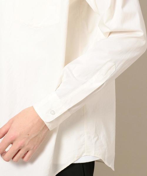 BEAUTY&YOUTH UNITED ARROWS（ビューティーアンドユースユナイテッドアローズ）の「BY ブロード バンドカラー シャツ ◆（シャツ/ブラウス・メンズ・グレー/ナチュラル・SMALL/X-LARGE/LARGE/X-SMALL/MEDIUM）」の13枚目の写真