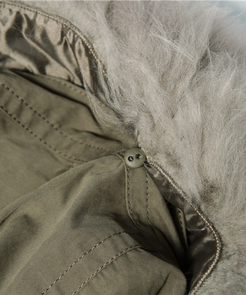 GRACE CONTINENTAL(グレースコンチネンタル)の「C/Nバイオコート(モッズコート・レディース・ベージュ/カーキ・36)」の11枚目の写真