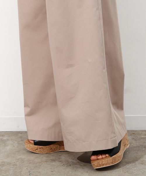 VIS（ビス）の「足長ワイドパンツ（その他パンツ・レディース・カーキ/ベージュ/ネイビー・S/M）」の15枚目の写真