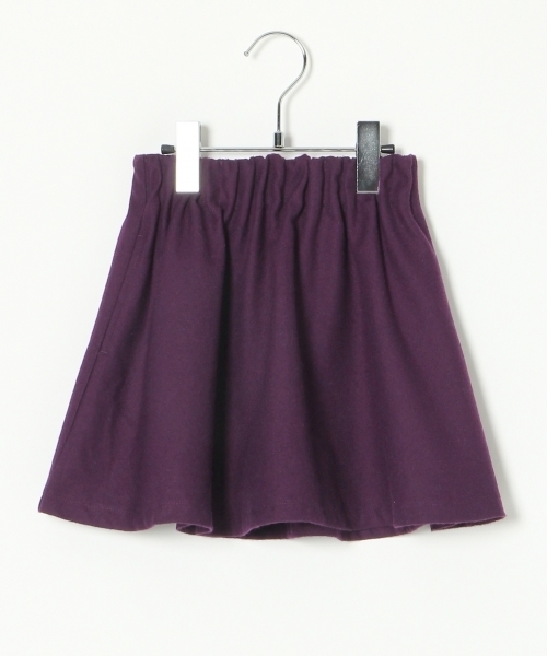 GLOBAL WORK（グローバルワーク）の「【キッズ】ギャザーフレアムジスカート/764987（スカート・キッズ・ブラック/ブラウン/ライトピンク/ライトパープル/イエロー/レッド・LARGE/SMALL/MEDIUM/XX-LARGE/X-LARGE）」の3枚目の写真