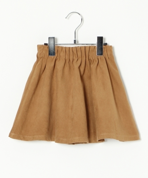 GLOBAL WORK（グローバルワーク）の「【キッズ】ギャザーフレアムジスカート/764987（スカート・キッズ・ブラック/ブラウン/ライトピンク/ライトパープル/イエロー/レッド・LARGE/SMALL/MEDIUM/XX-LARGE/X-LARGE）」の9枚目の写真