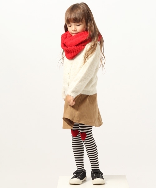 GLOBAL WORK（グローバルワーク）の「【キッズ】ギャザーフレアムジスカート/764987（スカート・キッズ・ブラック/ブラウン/ライトピンク/ライトパープル/イエロー/レッド・LARGE/SMALL/MEDIUM/XX-LARGE/X-LARGE）」の18枚目の写真