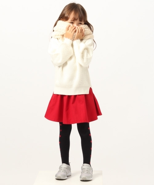 GLOBAL WORK（グローバルワーク）の「【キッズ】ギャザーフレアムジスカート/764987（スカート・キッズ・ブラック/ブラウン/ライトピンク/ライトパープル/イエロー/レッド・LARGE/SMALL/MEDIUM/XX-LARGE/X-LARGE）」の19枚目の写真