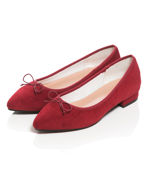 welleg（ウェレッグ）の「2.5cmヒール ポインテッドトゥ バレエシューズ（バレエシューズ・レディース・ブラック系その他/ブラック系その他2/レッド系その他/ブラック/グレー/ブラウン系その他/ブラウン/レッド系その他2/レッド/ワインレッド/グリーン系その他2/モスグリーン/ネイビー/ピンク系その他・36/37/39/38/41/34/35/40）」の12枚目の写真