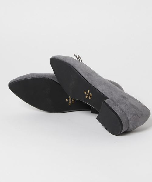 welleg（ウェレッグ）の「2.5cmヒール ポインテッドトゥ バレエシューズ（バレエシューズ・レディース・ブラック系その他/ブラック系その他2/レッド系その他/ブラック/グレー/ブラウン系その他/ブラウン/レッド系その他2/レッド/ワインレッド/グリーン系その他2/モスグリーン/ネイビー/ピンク系その他・36/37/39/38/41/34/35/40）」の15枚目の写真