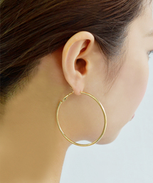 F&D : シンプルフープピアス