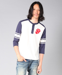 HYSTERIC GLAMOUR | RS/LIVE IN PHILADELPHIA pt 七分袖ヘンリーネックTシャツ(Tシャツ/カットソー)