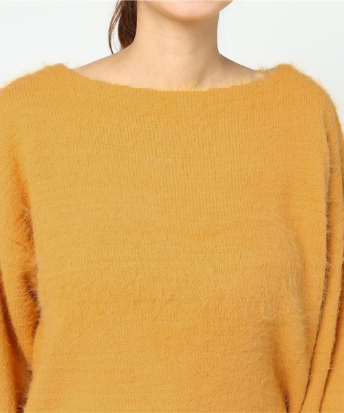 【Burner for women】Nyシャギー 袖バルーン ニット,. 【Burner for women】Nyシャギー 袖バルーン ニット,.
