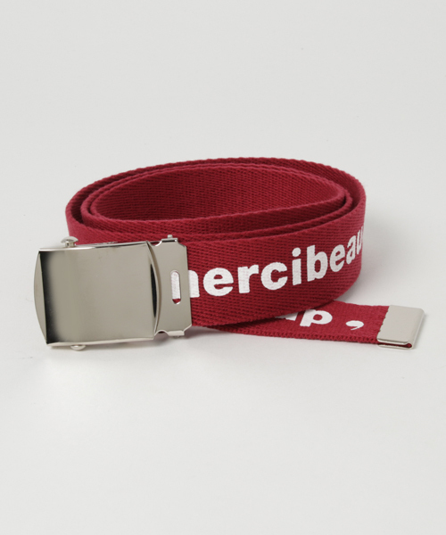 mercibeaucoup,(メルシーボークー)の「ガチャベルト(ベルト・レディース・グレー/オフホワイト/ボルドー・01/03)」の8枚目の写真