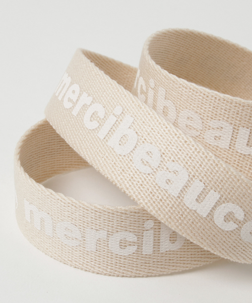 mercibeaucoup,(メルシーボークー)の「ガチャベルト(ベルト・レディース・グレー/オフホワイト/ボルドー・01/03)」の4枚目の写真