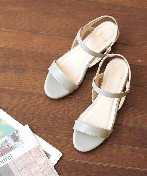 menue(メヌエ)の「3.5cmヒール ジュート ゴムストラップサンダル(サンダル・レディース・モスグリーン/フューシャピンク/ベージュ/その他1/ブラック系その他/アッシュグレー/ネイビー/マスタード/イエロー/ライトグレー/グレー/ラベンダー/ブラウン系その他/ブラック/ピンク/その他2/スモークピンク/チェック/シルバー/テラコッタ/ゼブラ/ブラック系その他3/ライトグリーン/グレイッシュベージュ/その他/グレイッシュブルー/パイソン/ブラック系その他2/ブラウン系その他2/グレー系その他/その他3・L/M/SS/LL/S/3L)」の7枚目の写真