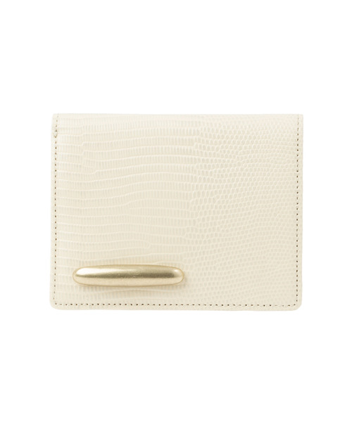 TOFF&LOADSTONE（トフアンドロードストーン）の「フォールデッド ウォレット 二つ折り財布（財布・レディース・ホワイト×ブラック/ホワイト×レッド/ブラック/アイボリー/ライトブルーグレー/グレー/ベージュ/ピンク系その他/コバルトブルー/バイオレット/ライトベージュ/ダークブラウン/グレー系その他2/グリーン系その他/イエロー/グレー系その他/ライトピンク/ブルー/ライトイエロー/パープル/ピンク系/ブルー系/ライトグレー/フューシャピンク・FREE/SMALL）」の2枚目の写真