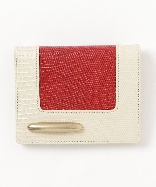 TOFF&LOADSTONE（トフアンドロードストーン）の「フォールデッド ウォレット 二つ折り財布（財布・レディース・ホワイト×ブラック/ホワイト×レッド/ブラック/アイボリー/ライトブルーグレー/グレー/ベージュ/ピンク系その他/コバルトブルー/バイオレット/ライトベージュ/ダークブラウン/グレー系その他2/グリーン系その他/イエロー/グレー系その他/ライトピンク/ブルー/ライトイエロー/パープル/ピンク系/ブルー系/ライトグレー/フューシャピンク・FREE/SMALL）」の3枚目の写真