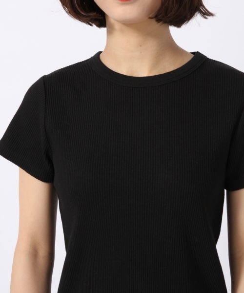 LOWRYS FARM（ローリーズファーム）の「アソートリブＴシャツ  796458（Tシャツ/カットソー・レディース・ホワイト/ホワイト系その他/ブラック/グレー/グレー系その他/ネイビー/ブラック系その他・MEDIUM/LARGE）」の12枚目の写真