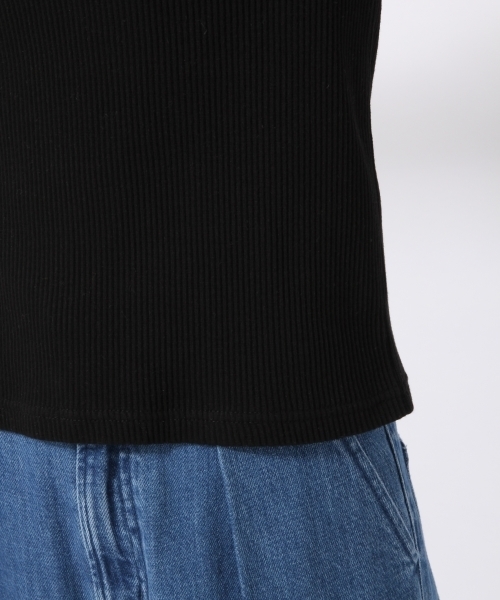 LOWRYS FARM（ローリーズファーム）の「アソートリブＴシャツ  796458（Tシャツ/カットソー・レディース・ホワイト/ホワイト系その他/ブラック/グレー/グレー系その他/ネイビー/ブラック系その他・MEDIUM/LARGE）」の21枚目の写真