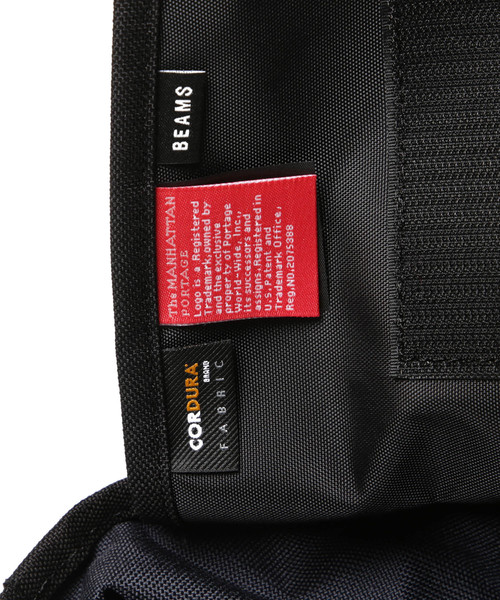 Manhattan Portage（マンハッタンポーテージ）の「Manhattan Portage × BEAMS / 別注 1220BM バックパック NEW（バックパック/リュック・メンズ・ブラック/ネイビー・FREE）」の13枚目の写真
