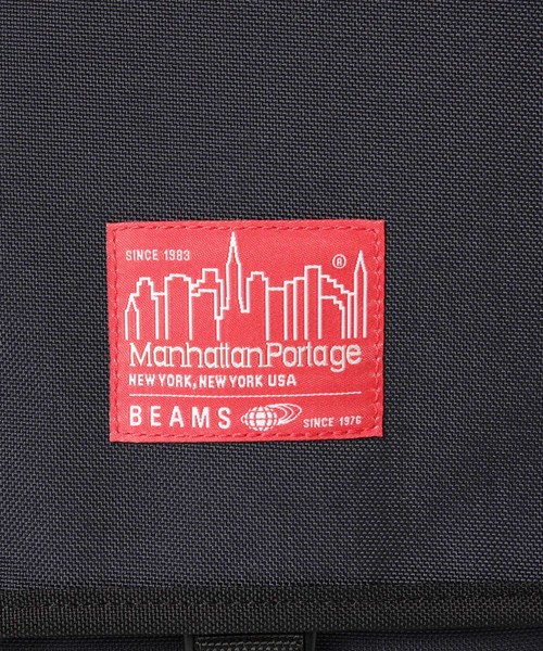 Manhattan Portage（マンハッタンポーテージ）の「Manhattan Portage × BEAMS / 別注 1220BM バックパック NEW（バックパック/リュック・メンズ・ブラック/ネイビー・FREE）」の14枚目の写真