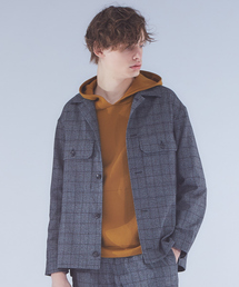 ABAHOUSE | 【セットアップ対応】TRチェックシャツブルゾン(ブルゾン)