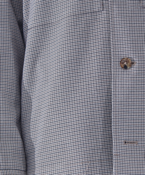 ABAHOUSE(アバハウス)の「【セットアップ対応】TRチェックシャツブルゾン(ブルゾン・メンズ・チャコールグレー/ベージュ・44/46/48)」の8枚目の写真