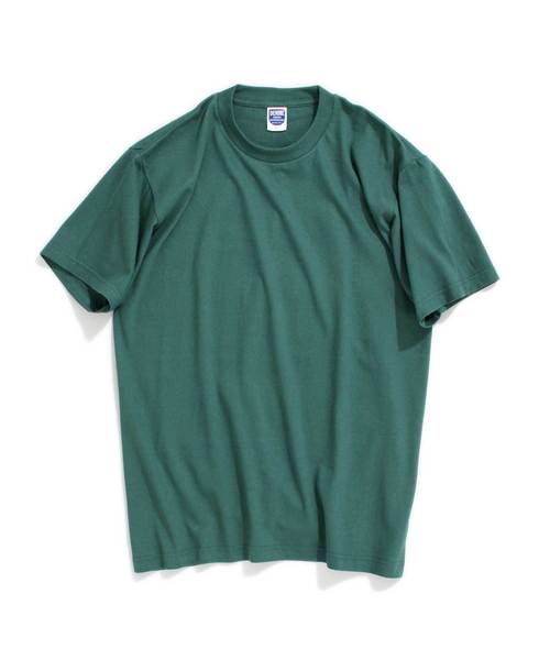 Denime（ドゥニーム）の「ヘビーオンスクルーネックTシャツ（Tシャツ/カットソー・メンズ・ネイビー/オレンジ系その他2/パープル/グリーン/ライトイエロー/ブラック/ホワイト/シルバー・LARGE/MEDIUM/SMALL）」の3枚目の写真