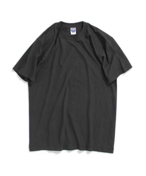 Denime（ドゥニーム）の「ヘビーオンスクルーネックTシャツ（Tシャツ/カットソー・メンズ・ネイビー/オレンジ系その他2/パープル/グリーン/ライトイエロー/ブラック/ホワイト/シルバー・LARGE/MEDIUM/SMALL）」の2枚目の写真