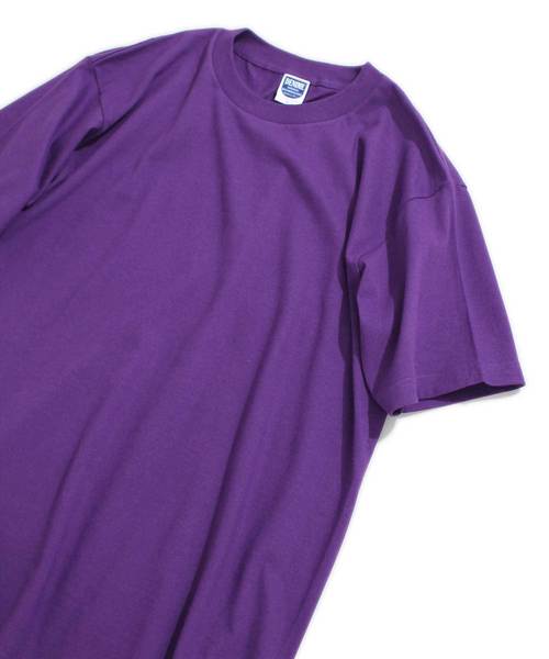 Denime（ドゥニーム）の「ヘビーオンスクルーネックTシャツ（Tシャツ/カットソー・メンズ・ネイビー/オレンジ系その他2/パープル/グリーン/ライトイエロー/ブラック/ホワイト/シルバー・LARGE/MEDIUM/SMALL）」の21枚目の写真