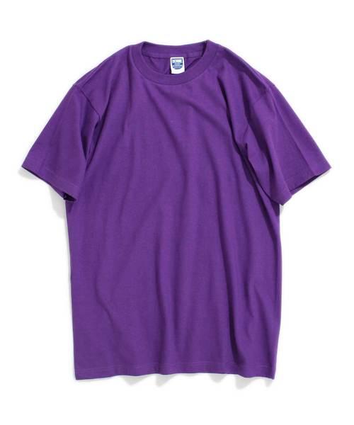 Denime（ドゥニーム）の「ヘビーオンスクルーネックTシャツ（Tシャツ/カットソー・メンズ・ネイビー/オレンジ系その他2/パープル/グリーン/ライトイエロー/ブラック/ホワイト/シルバー・LARGE/MEDIUM/SMALL）」の12枚目の写真