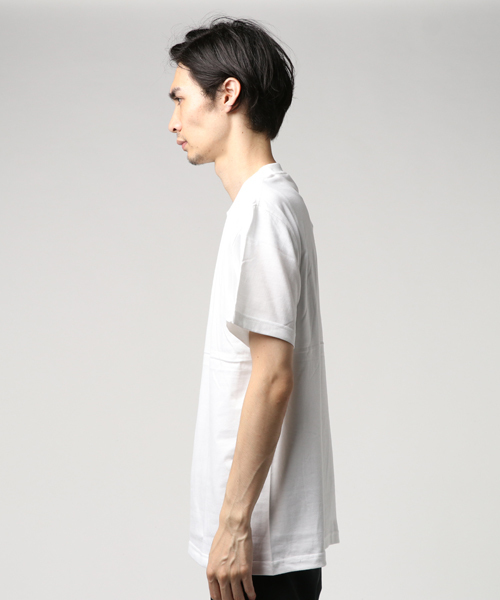 Denime（ドゥニーム）の「ヘビーオンスクルーネックTシャツ（Tシャツ/カットソー・メンズ・ネイビー/オレンジ系その他2/パープル/グリーン/ライトイエロー/ブラック/ホワイト/シルバー・LARGE/MEDIUM/SMALL）」の9枚目の写真