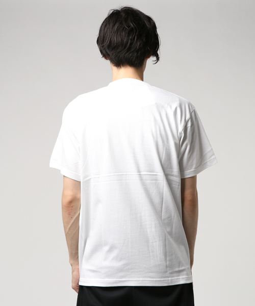 Denime（ドゥニーム）の「ヘビーオンスクルーネックTシャツ（Tシャツ/カットソー・メンズ・ネイビー/オレンジ系その他2/パープル/グリーン/ライトイエロー/ブラック/ホワイト/シルバー・LARGE/MEDIUM/SMALL）」の10枚目の写真