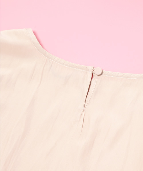 Soareak(ソアリーク)の「バイカラートップス(シャツ/ブラウス・レディース・オレンジ/ベージュ/ホワイト・MEDIUM)」の10枚目の写真