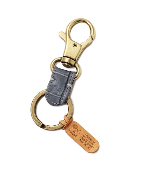 IL BISONTE（イルビゾンテ）の「IL BISONTE / キーホルダー（キーホルダー・レディース・ダークグレー/グレー/ブラウン/レッド/ダークグリーン/ライトグレー/グレイッシュベージュ・FREE）」の2枚目の写真