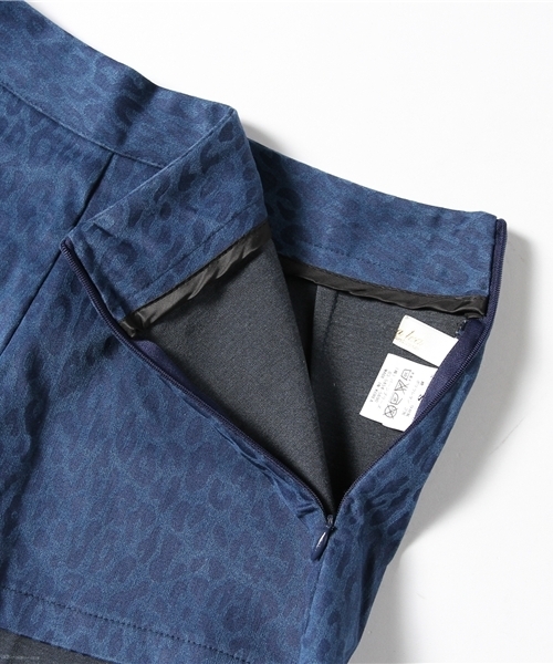 Burn Breeze（バーンブリーズ）の「【Burn breeze】レオパード柄ショートパンツ（その他パンツ・レディース・ネイビー・FREE）」の7枚目の写真