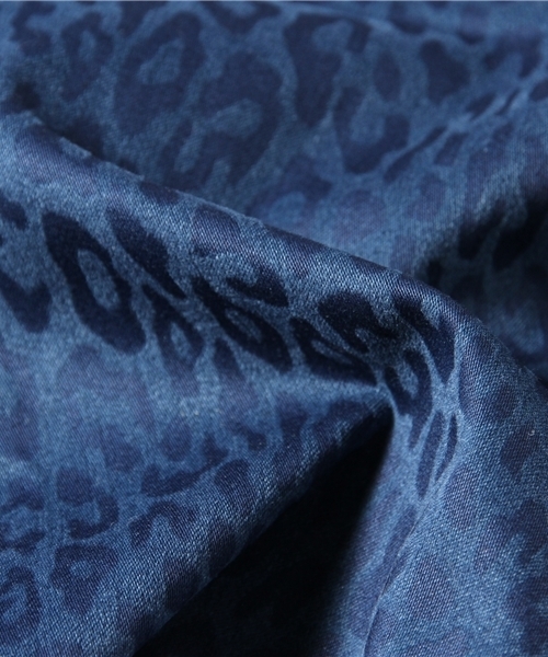 Burn Breeze（バーンブリーズ）の「【Burn breeze】レオパード柄ショートパンツ（その他パンツ・レディース・ネイビー・FREE）」の8枚目の写真