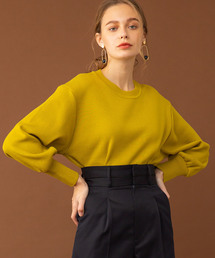 UNITED TOKYO | ウーリーストレッチバルーンスリーブニット(ニット/セーター)