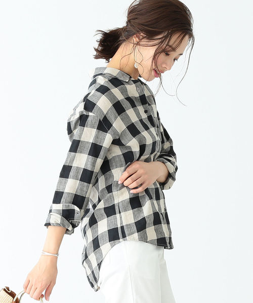 B:MING by BEAMS(ビーミングバイビームス)の「B:MING by BEAMS / ハードマンズ リネンシャツ 19SS(シャツ/ブラウス・レディース・ホワイト/ベージュ/イエロー/その他1/その他2・SMALL/MEDIUM)」の10枚目の写真