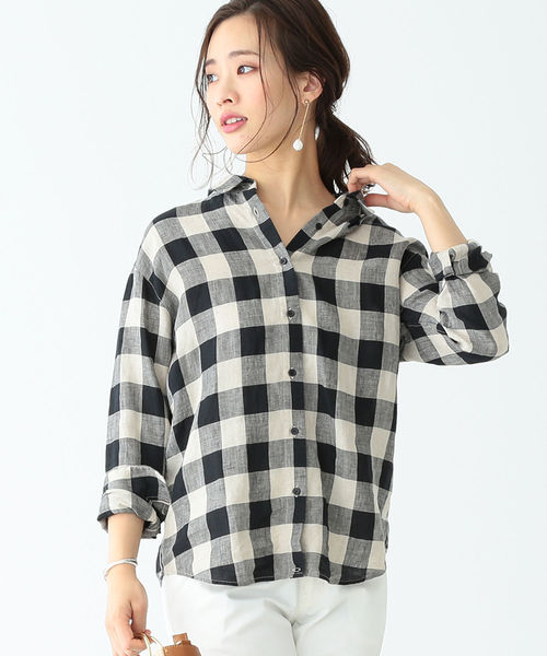 B:MING by BEAMS(ビーミングバイビームス)の「B:MING by BEAMS / ハードマンズ リネンシャツ 19SS(シャツ/ブラウス・レディース・ホワイト/ベージュ/イエロー/その他1/その他2・SMALL/MEDIUM)」の16枚目の写真