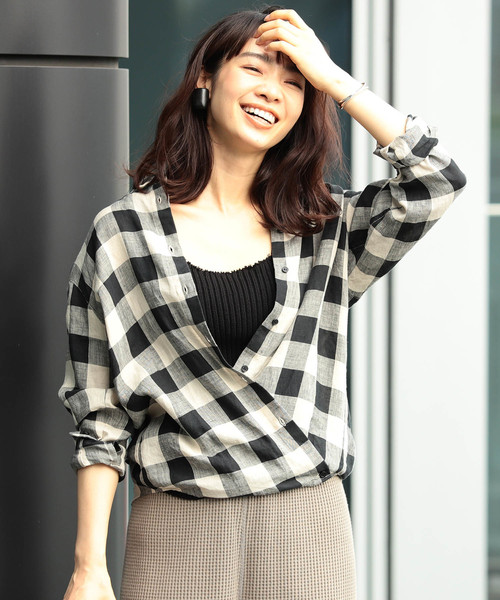 B:MING by BEAMS(ビーミングバイビームス)の「B:MING by BEAMS / ハードマンズ リネンシャツ 19SS(シャツ/ブラウス・レディース・ホワイト/ベージュ/イエロー/その他1/その他2・SMALL/MEDIUM)」の5枚目の写真
