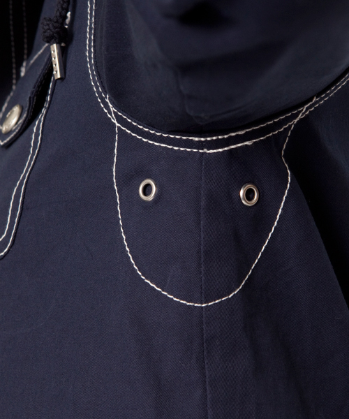 X-girl（エックスガール）の「MARINE JACKET（その他アウター・レディース・ベージュ/ネイビー/オレンジ・1/2）」の11枚目の写真