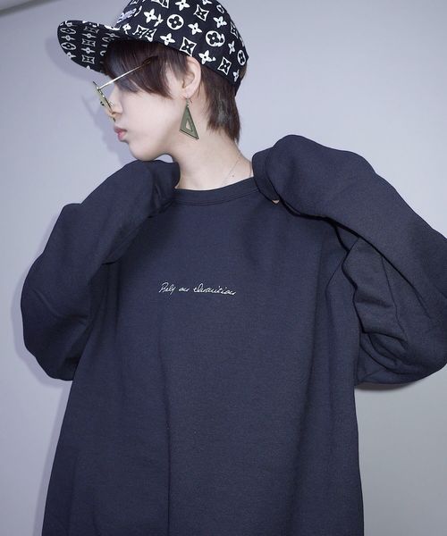 JERZEES(ジャージーズ)の「JERZEES LIMITED CREW SW F/ ジャージーズリミテッドクルースウェット(スウェット)」|ブラック系その他2